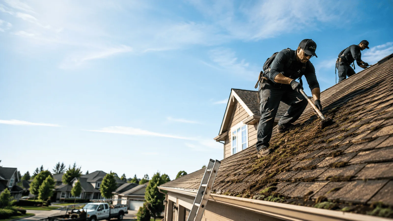Roof Moss Removal in Berne, IN near me